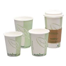 8oz Ecotainer hot cup - GreenLine Paper Company