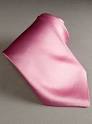 mens pink satin silk tie