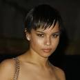 zoe kravitz with a pixie