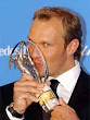... Alpine skier Hermann Maier kisses his World Comeback of the Year award - sp12