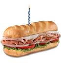 Firehouse Subs - Birthday Sub