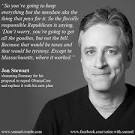 John Stewart, lookin' smokin'