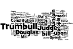 Lincoln Douglas Debates // Word Clouds