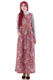 Contoh Baju Batik Muslim Terbaru 2015. Edisi Juni!