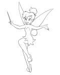 Tinkerbell Coloring coloring page