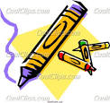 Cartoon crayons Vector Clip art 
