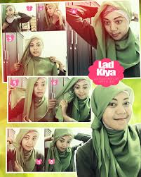 Tutorial Berkerudung Dengan Jilbab Segi Empat Paris