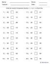 Greater Than Less Than Worksheets Greater Than Less Than