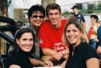 Phelps Family - ( l to r) Hilary Phelps, Debbie Phelps, Michael ...