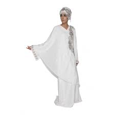 Assortment of White Color Wedding Abayas for Girls & Bridals ...