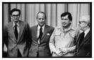 Fredrickson with Nobel Laureates Marshall Nirenberg, Carleton ...