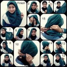 Hijab Tutorial Styles, Cara Memakai Jilbab Modis