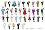 Dennis Culver draws Community's Dean Pelton in all of his costumes ...
