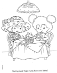 Strawberry Shortcake coloring page