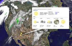 Google Earth estrena noves capes de meteorologia