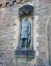 Robert the Bruce statue, Edinburgh Castle - via Daymix