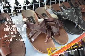 Sandal Kulit | LEATHER JACKET | JAKET KULIT | SEPATU | DOMPET ...