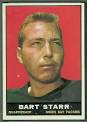 Bart Starr 1961 Topps football