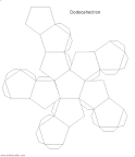 Paper Model of a Dodecahedron