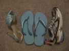 Any high heel brides taking some backup flats just in case