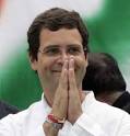 Rahul Gandhi interacts with