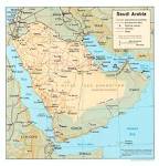 <b>Saudi Arabia</b> (Shaded Relief)