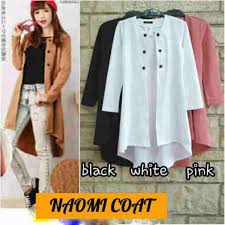 Grosir Baju Muslim Murah Naomi Coat - Grosir Baju Muslim Pakaian ...
