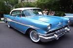 1957 Pontiac Star Chief 4 Door--Blue &amp; White