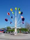 Immediately outside Boots and beside the play area is this structure. - via Daymix