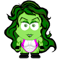 Yes, she's both savage & sensational… the one & only… Jennifer Walters… - jennifer-walters-she-hulk-00