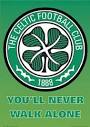 Celtic Club Crest, Glasgow Celtic Football Club Poster: 90cm x ...