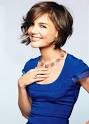 Actress and Celebrity Katie Holmes Hairstyles - eli-stone-katie-holmes-in-style-photo-blue-smile