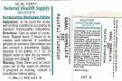 PAINFUL URINATION (SAW PALMETTO) PELLET [NATURAL HEALTH SUPPLY]