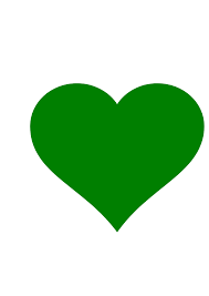 Green Heart clip art - vector clip art online, royalty free ... - green-heart