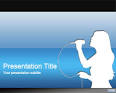Karaoke PowerPoint Template   Free Powerpoint Templates