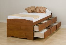 Interior. Alluring Storage Bed Design Ideas. Whoosie Home Interior ...