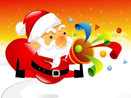 cartoon santa claus wallpaper