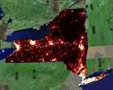 Mapping US population densities median ages by county Ogle Earth