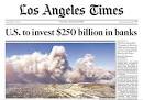 Today's LA Times cover: inspired juxtaposition? - Boing Boing