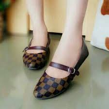 Sepatu Teplek Flat Shoes Wanita Model Terbaru & Murah � RYN Fashion