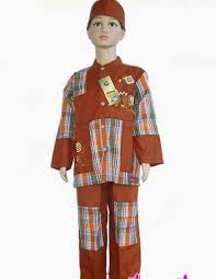 Foto gambar model baju muslim koko anak merk rabbani laki - laki ...