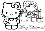 Hello Kitty Coloring coloring page