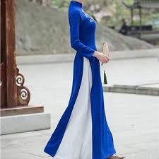 アオサイ|AD NAM - ÁO DÀI TƠ HỒNG BÁO HỈ アオザイ　民族衣装　ベトナムドレス (メンズ)