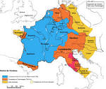 The Carolingian Empire under Charlemagne 768-811 - Full size
