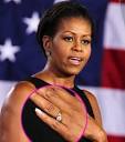 Michelle Obama wears a classic