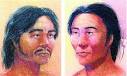 系弥生人（右）：土井ケ浜