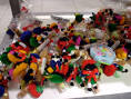 A pile of Zwarte Piet dolls - via Daymix