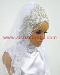 Ready To Wear Bridal Hijab Code: HGT-0487 Muslim Bride, Modest ...