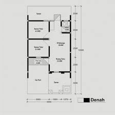 24 Koleksi Gambar Denah Rumah Tipe 36