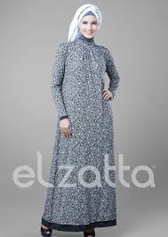 Busana Muslim Gamis Bahan Katun Motif Bunga tahun 2016 - Contoh ...